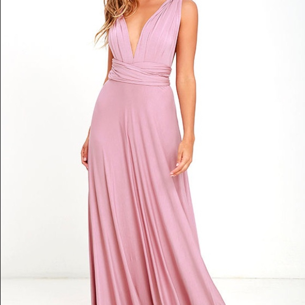 Lulus maxi dress